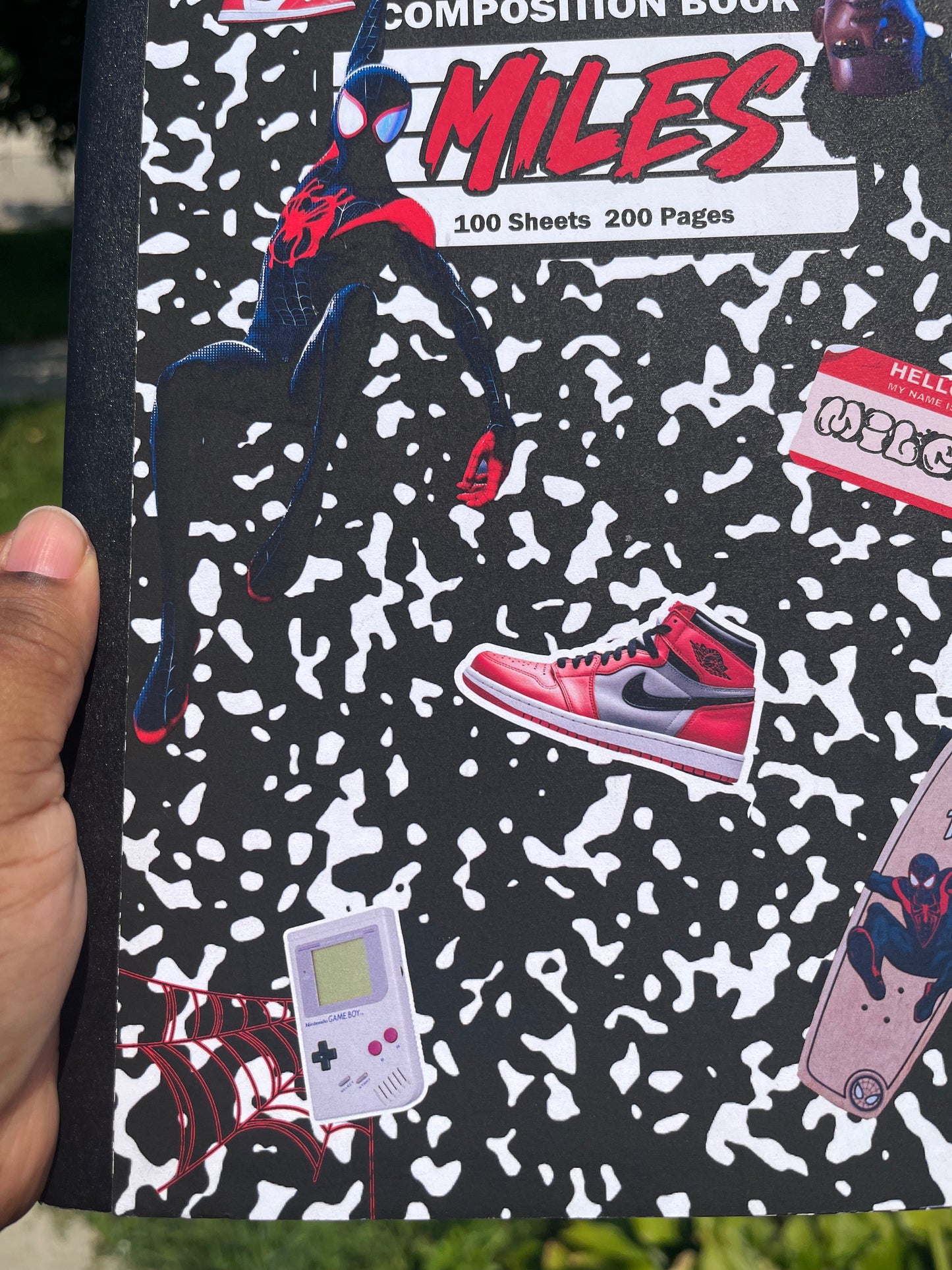 Composition Notebook Miles Morales Spider-Man