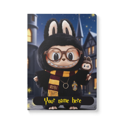 Harry Potter Inspired Labubu Softcover Journal
