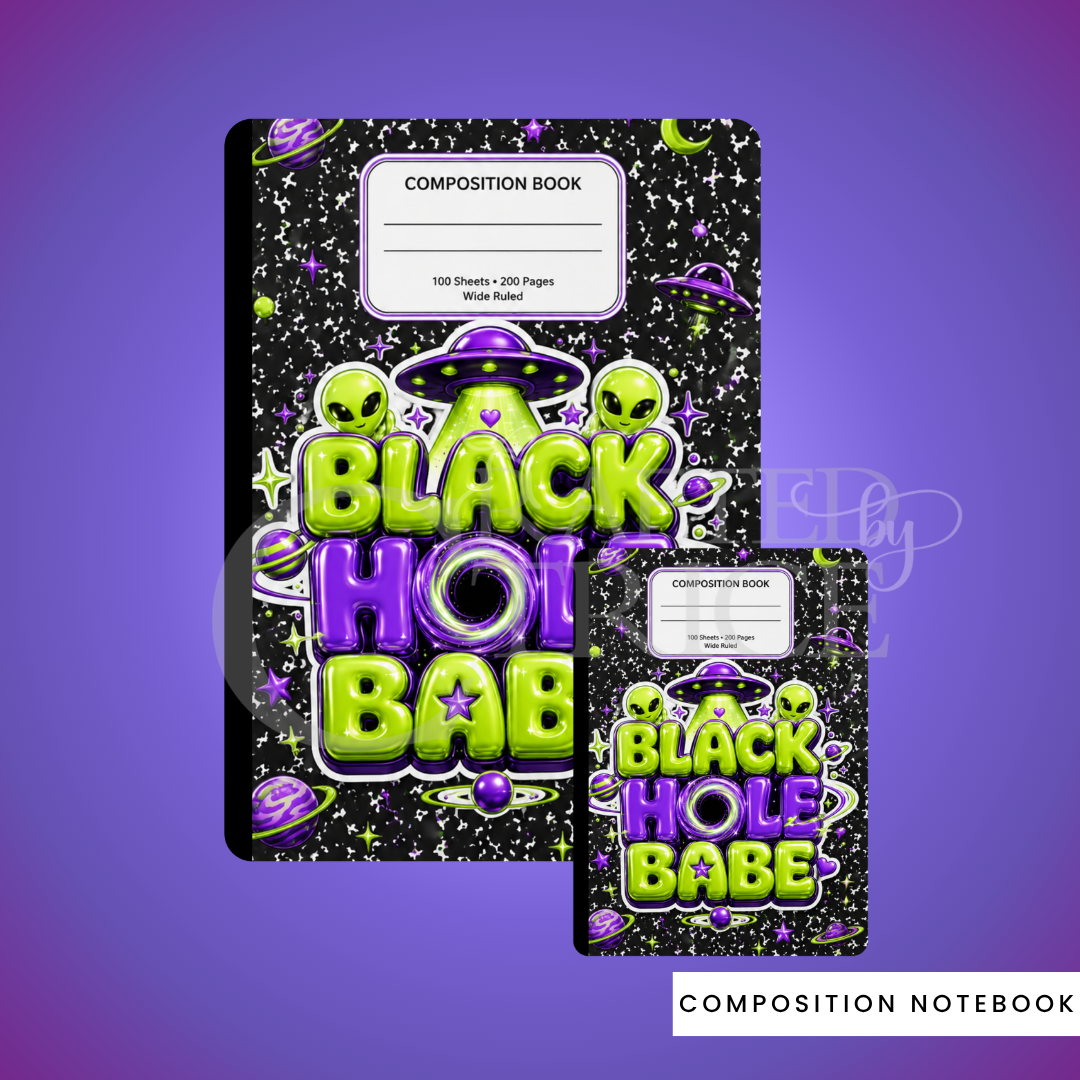 UFO Locker Illusion Bag, Sticker Pack, Composition Notebook (Digital Download)