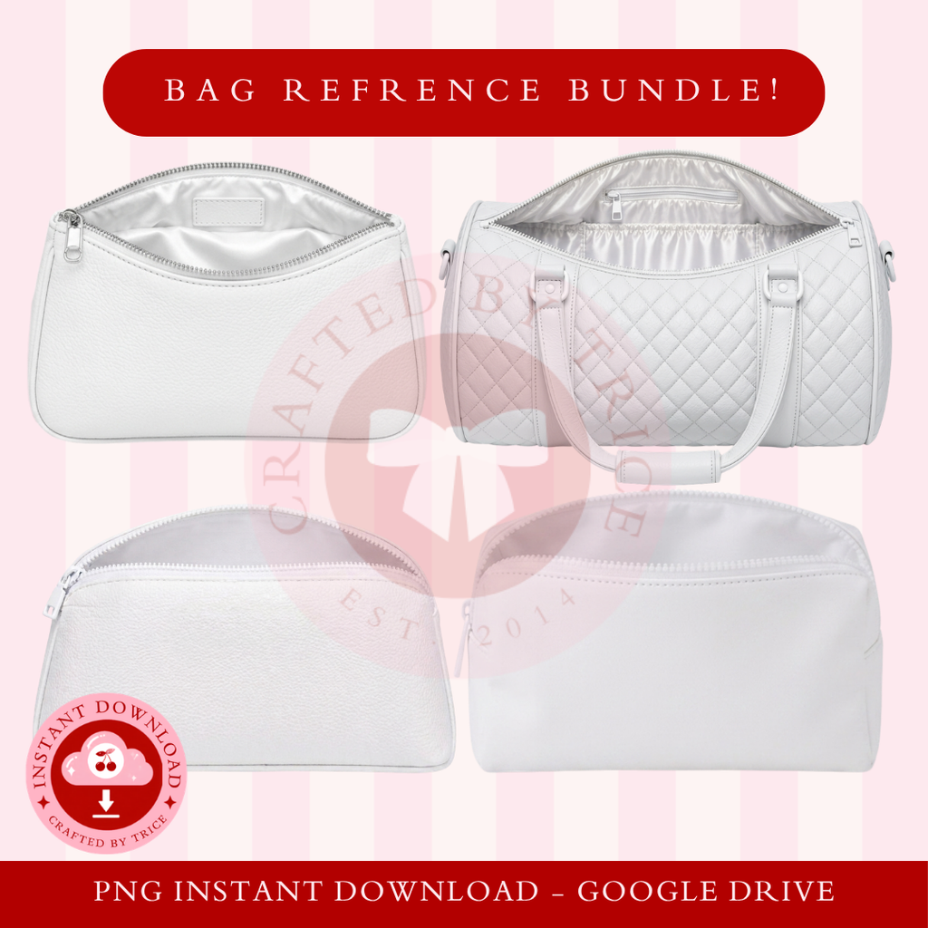 Illusion Bag AI Design Bundle | 4 Bag Templates + 4 Free AI Prompts + Prompt Guide | Instant Download