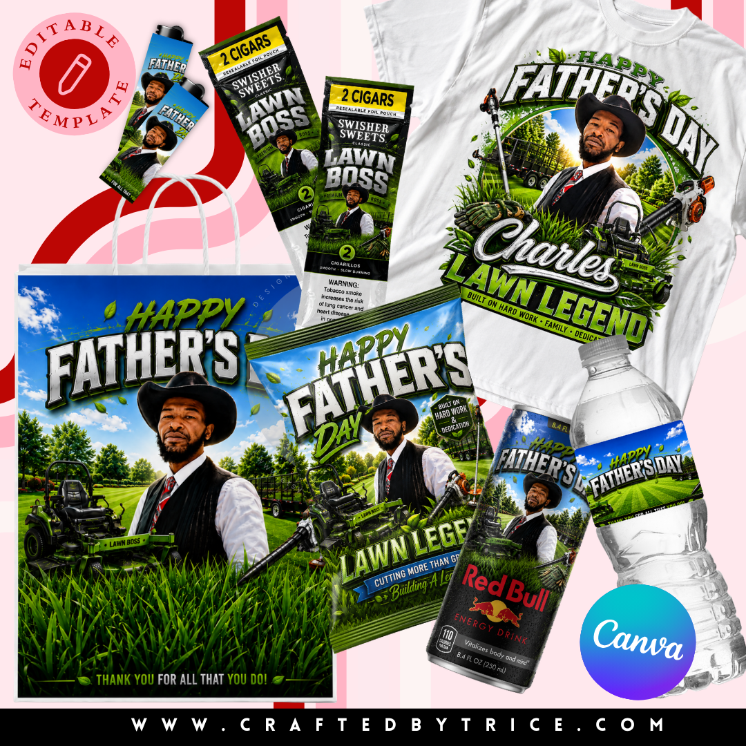 Celebrate Dad in style with a fully customized Father's Day Lawn Legend Bundl