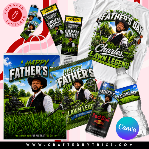 Celebrate Dad in style with a fully customized Father's Day Lawn Legend Bundl